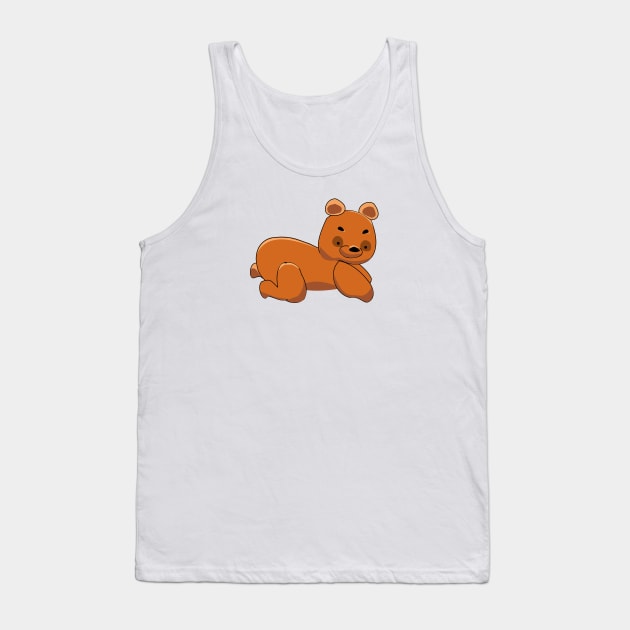 Teddy Tank Top by linesdesigns